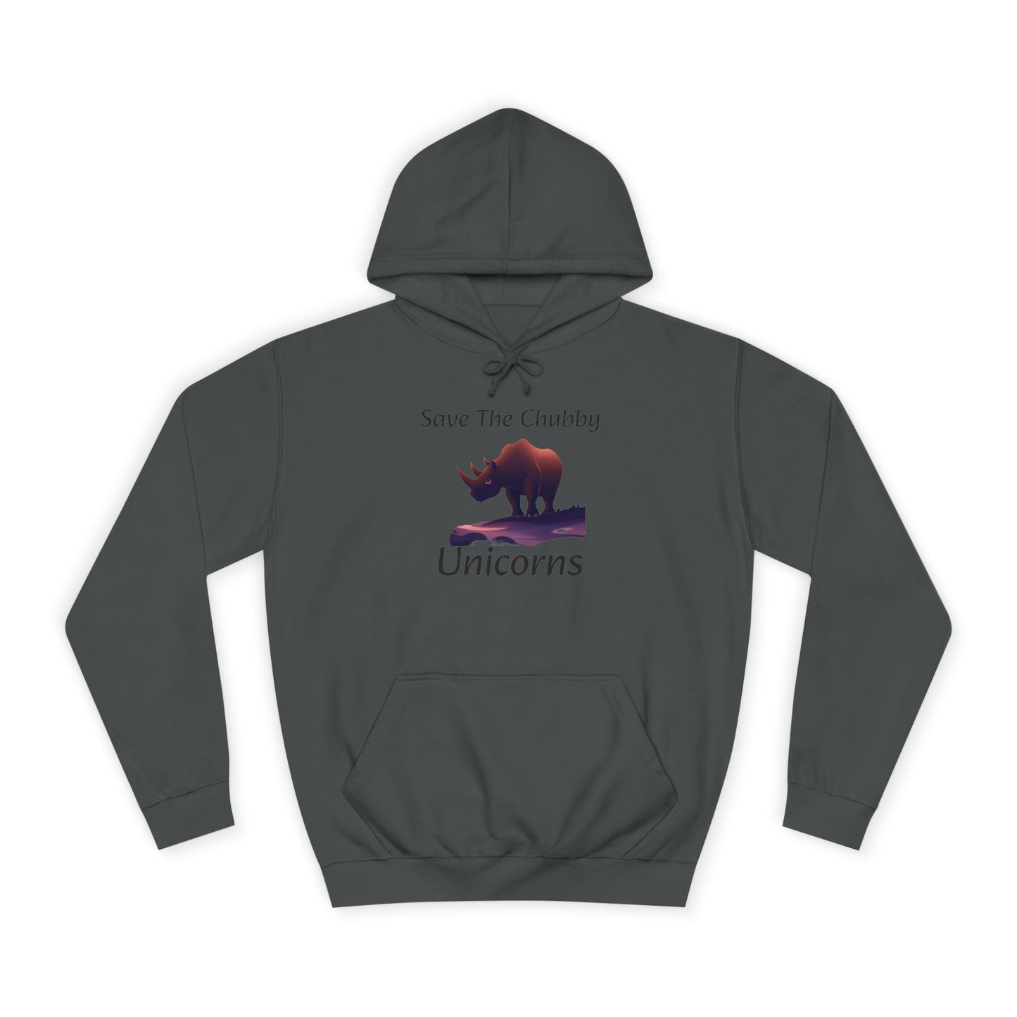 Save the Chubby Unicorns Fleece Lined Unisex Elite Hoodie
