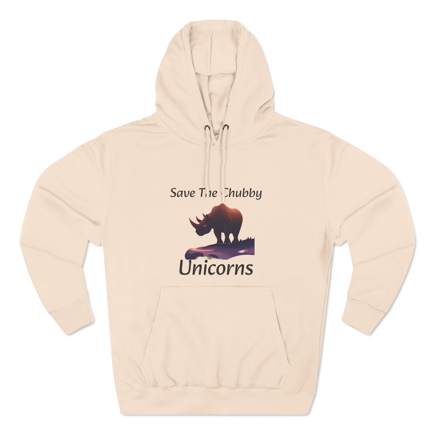 Save the Chubby Unicorns Fleece Lined Unisex Elite Hoodie - KNACK