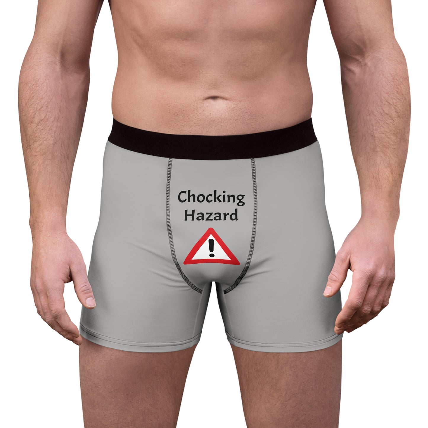 Chocking Hazard, and explosive materials Men's Boxer Briefs - KNACK