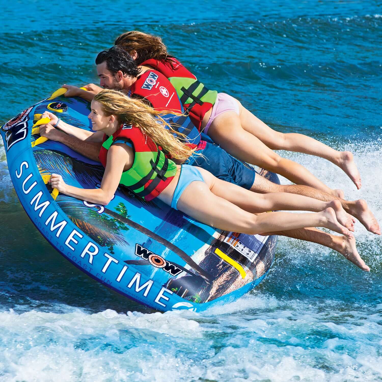 WOW Watersports Summertime 3 Person Towable WOW Watersports